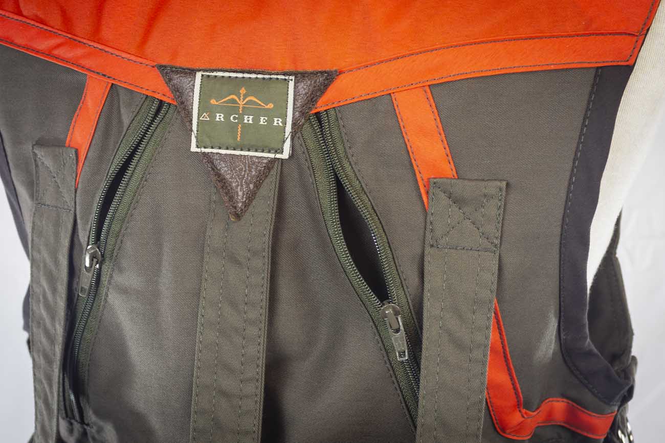 Chaleco de caza naranja alta visibilidad TALLAS GRANDES 7 XL