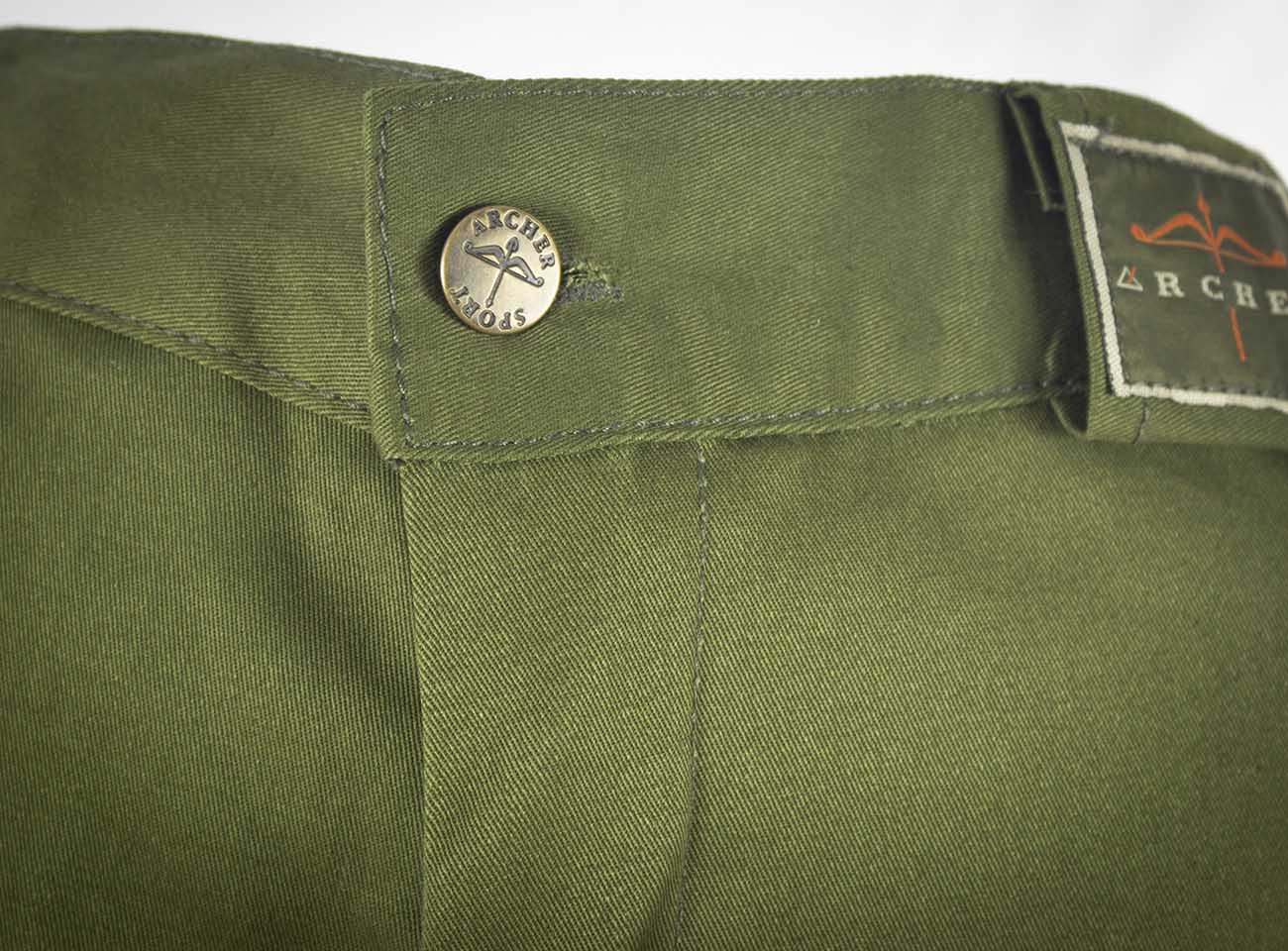 Pantalón de caza Archer ANTIESPINO 90 verde – ÁVALOZ